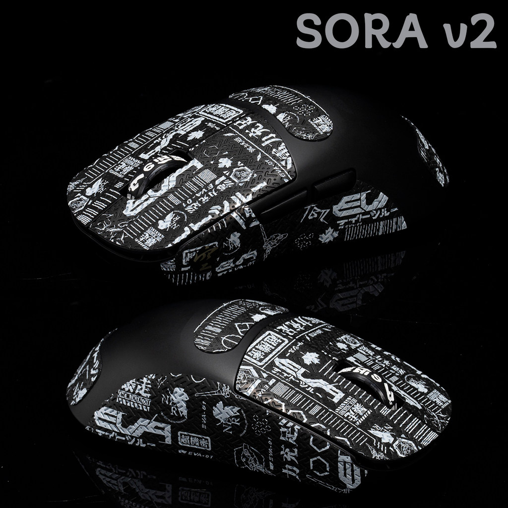 TBTL Mouse สติกเกอร์กันลื่น ninjusto sora v2 สไตล์บางสติกเกอร์ดูดซับเหงื่อสติกเกอร์ด้านหลังสไตล์ใหม่