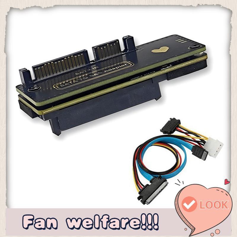 ถึง SAS HDD อะแดปเตอร์การ์ด 6Gbps 3.0 22Pin ถึง SAS 29Pin การ์ดขยายสําหรับ SAS 2.5/3.5 นิ้วฮาร์ดดิสก