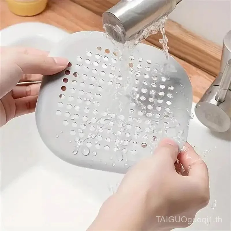 Silicone Sink Drain Cover Hair Catcher Filter thumbnail 9