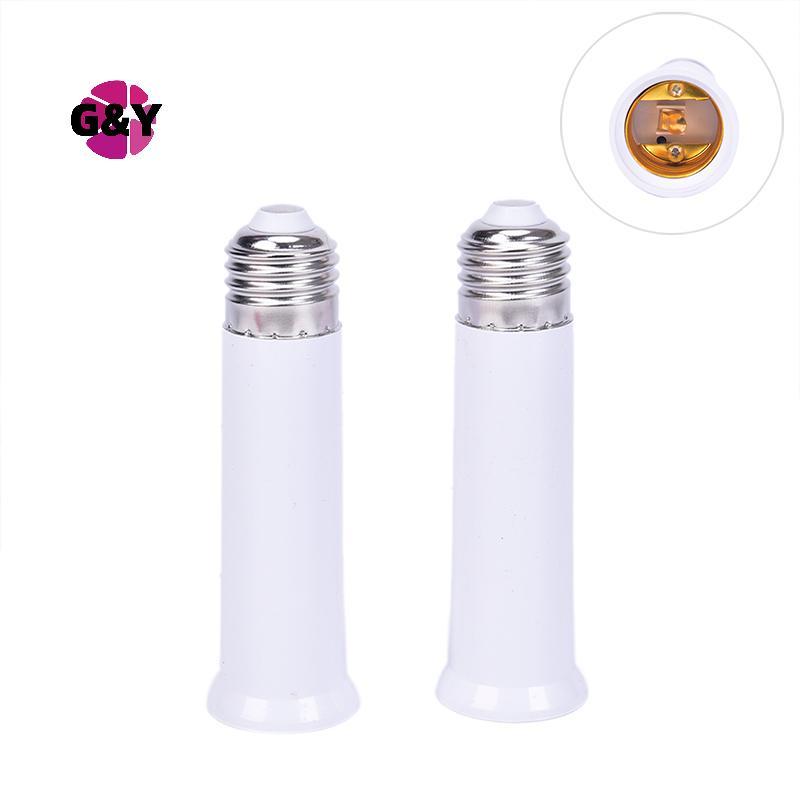 G&Y E27 ถึง E27 ยาวตัวแปลงฐานหลอดไฟ LED ฐาน Extender โคมไฟ Soet