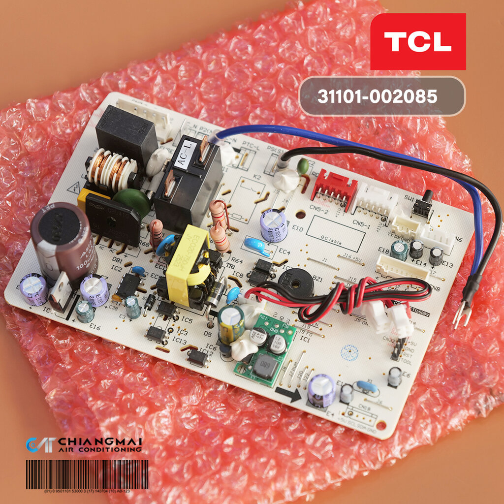 31101-002085 แผงวงจรแอร์ TCL แผงบอร์ดแอร์ทีซีแอล บอร์ดคอยล์เย็น รุ่น T-PROM19C
