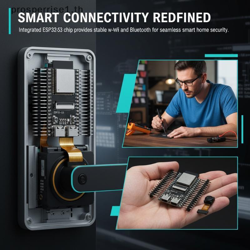 [PPTH] ESP32-S3 N16R8 CAM บอร์ดพร้อมโมดูล WiFi Onboard OV2640 สําหรับ Smart Home Video Inte Solution