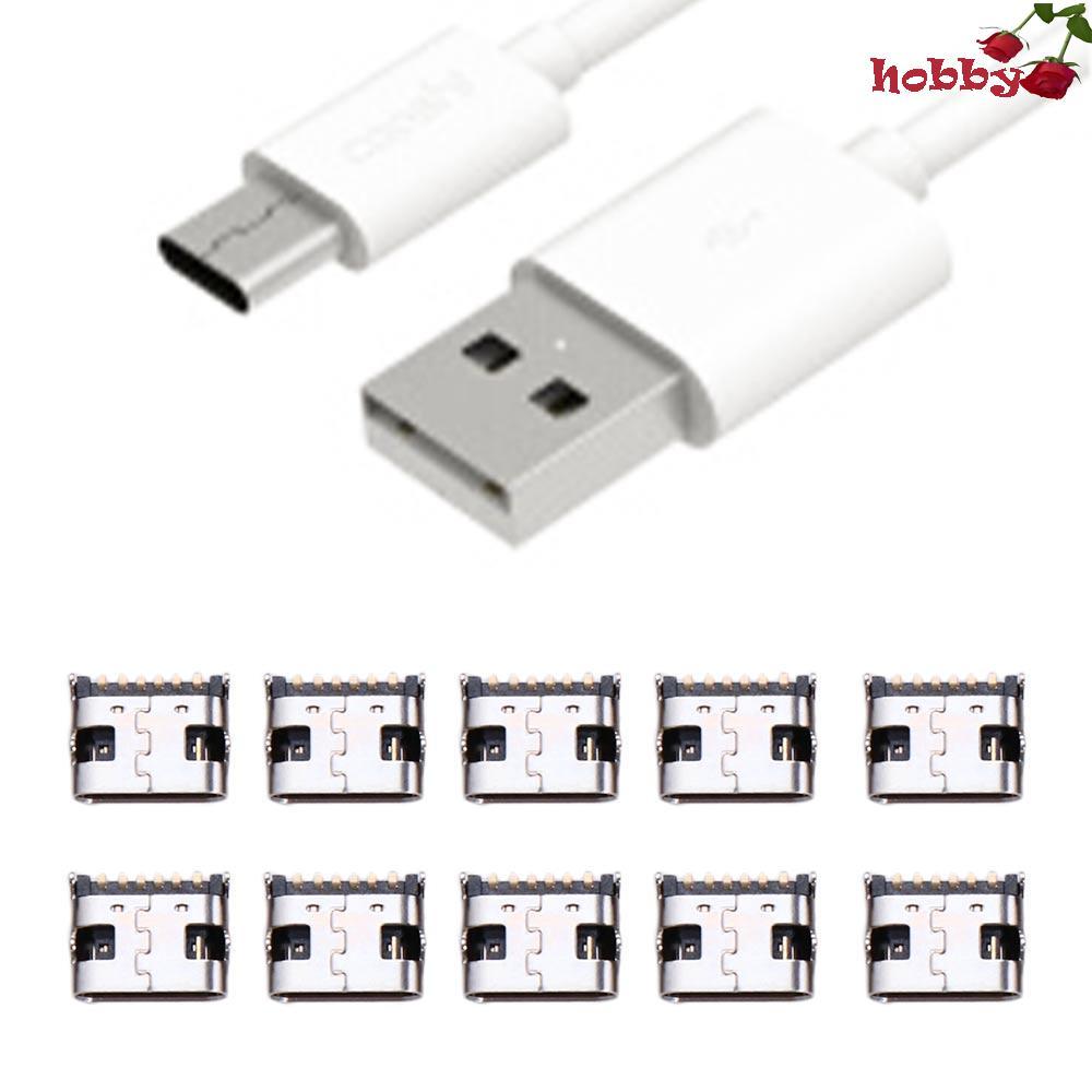 HOBBY Type-C หญิงสูงสําหรับ PCB Design Socket Connector 6 Pin USB 3.1 SMD DIP ชาร์จซ็อกเก็ต