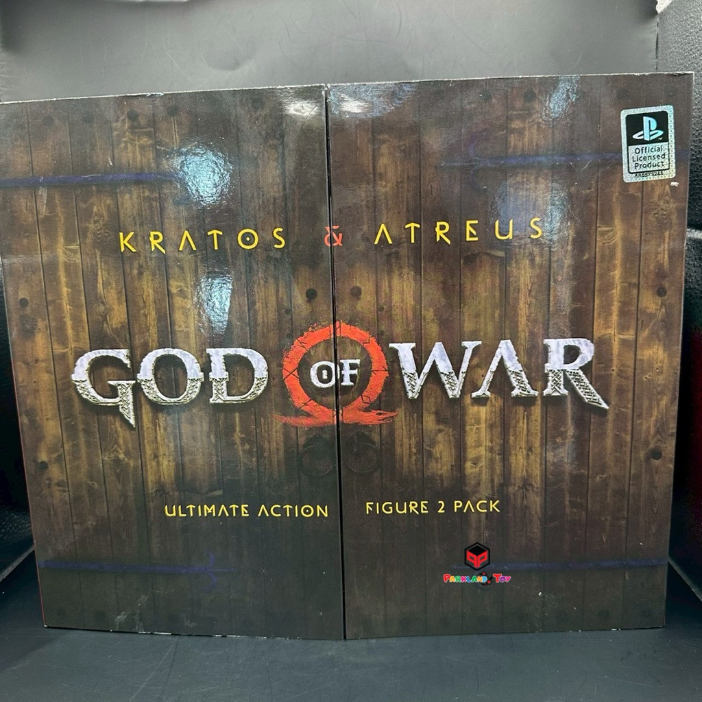 ( 📌 PRE-ORDER)โมเดลฟิกเกอร์ ก็อต ออฟ วอร์ สินค้านำส่งที่ไทยModel God of War Kratos Atreus with Axe S