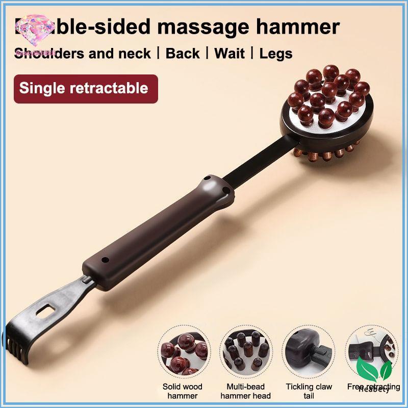 Heabety 1PCS 3 In 1 บรรเทาความเครียดนวดนวดค้อน Sti Kno Scratcher Body นวดผ่อนคลายเครื่องมือใหม่