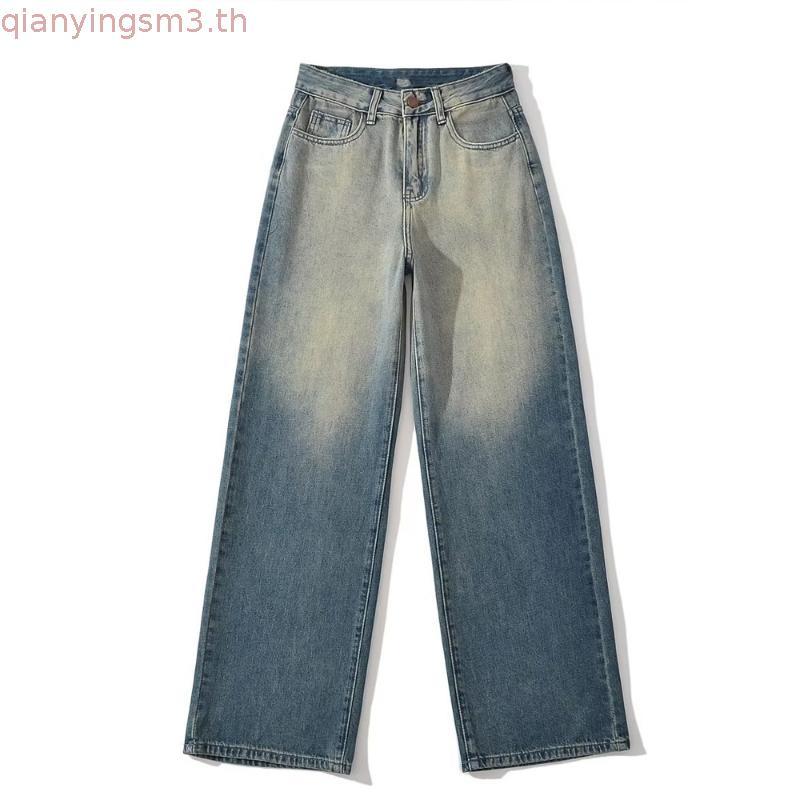 Riley.apparels - Virgin Jeans กางเกงยีนส์ 2ความยาว ทรงกระบอกกลางปลายขาม้า 7012