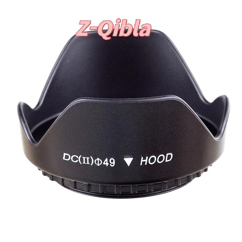 [Z-Qibla-t] 1 ชิ้นสําหรับ Nikon Sony DSLR SLR กล้อง Lente Protector Shade เลนส์กล้อง 49/52/55/58/62/