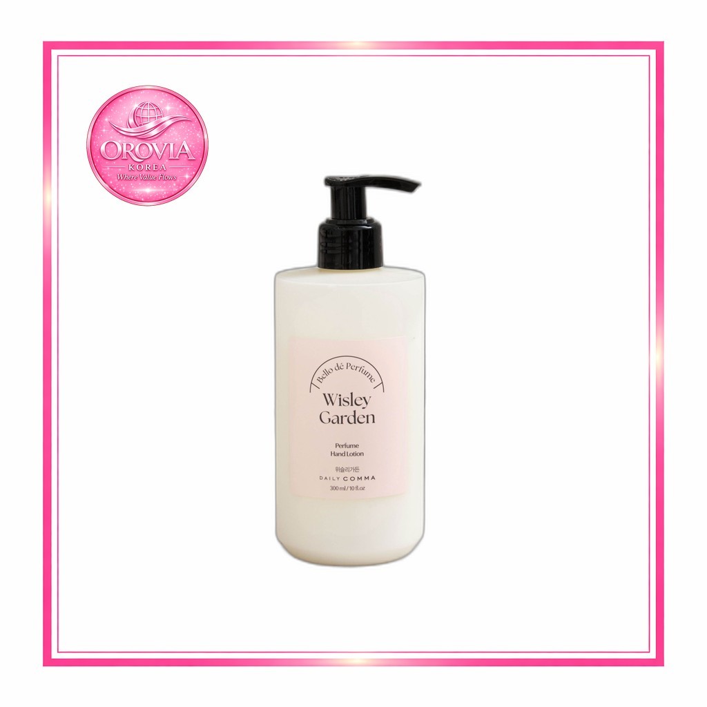 [daiso] Dailycomma Bello de Perfume Hand Lotion (Wisley Garden), 300ml, 1 ชิ้น / โลชั่นมือเกาหลี by 