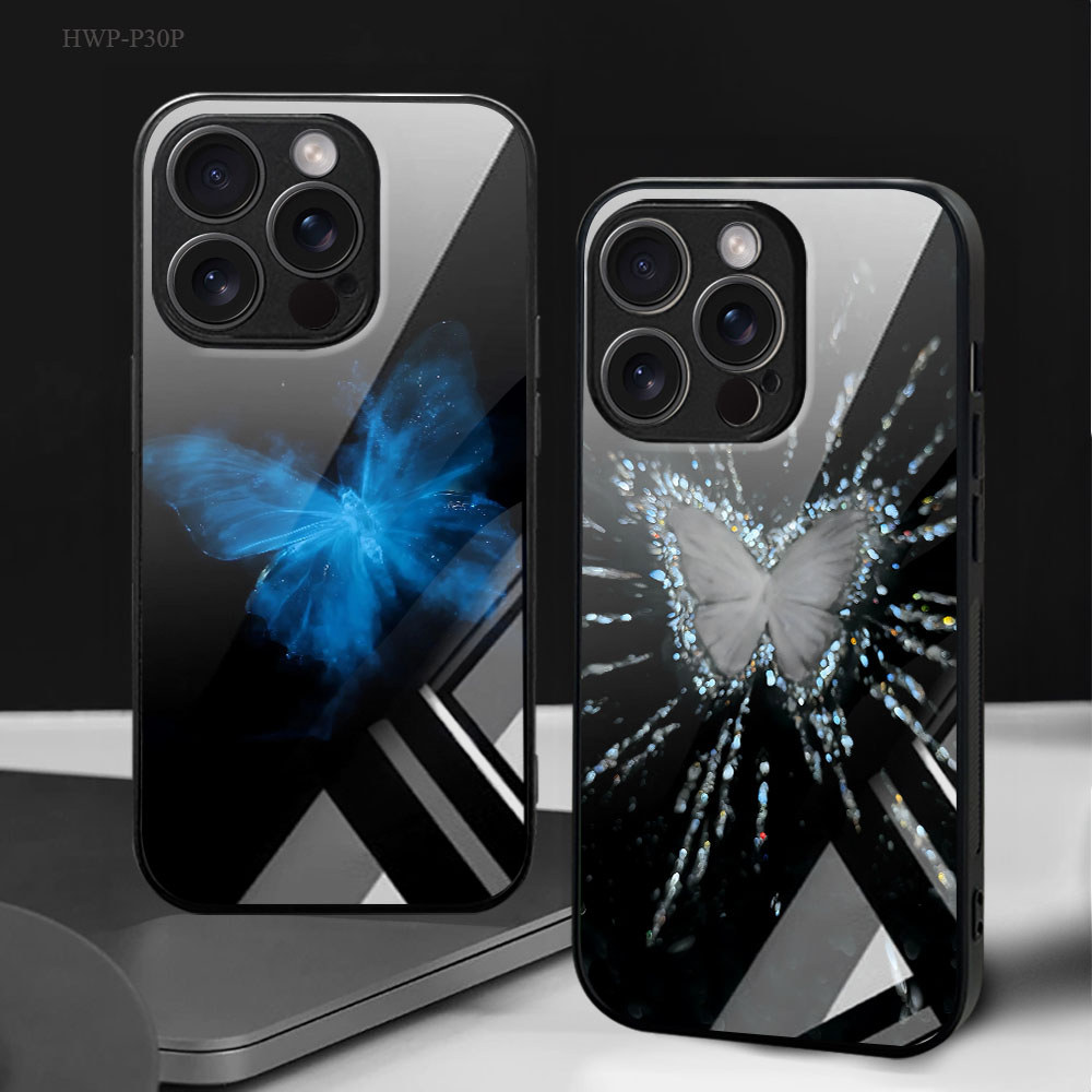 Huawei Y9 P30 P20 Honor X6B X7B X9B Pro Prime 2019 4G 5G เคสหัวเว่ย Glass Case