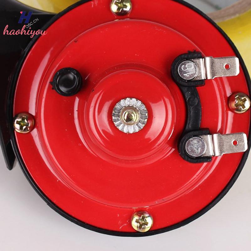 <haohiyou> ใหม่ 300db Super Train Horn สําหรับ 12V Power Supplies รถ-เรือรถจักรยานยนต์ยานยนต์ลําโพงลําโพงรถสัญญาณเสียง Nice