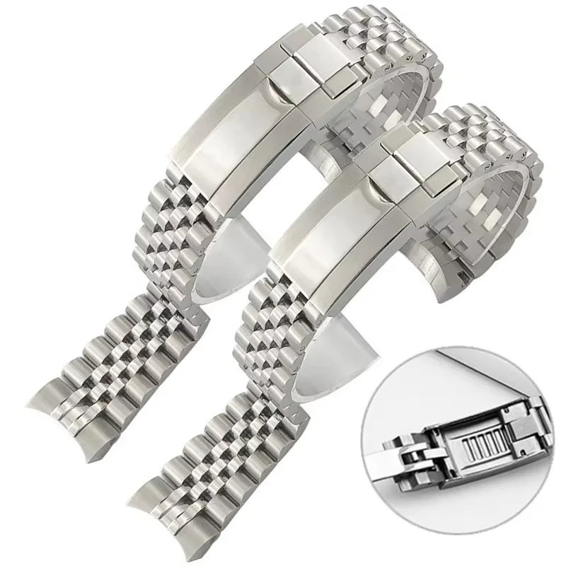 สายนาฬิกาสําหรับ Rolex Sub GMT Yacht Daytona Fine-Tunning ปุ่มดึง Clasp Luxury Mod อะไหล่สําหรับ Jub