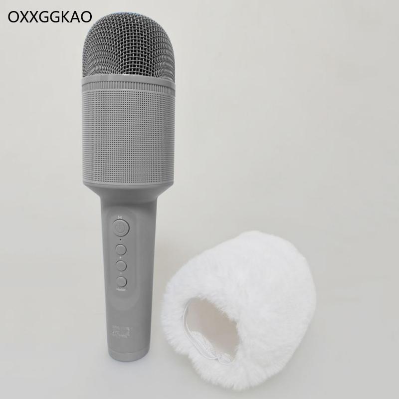 OXXGGKAO Mic Wind Muff Wind สําหรับ MC8 Mic สําหรับสัมภาษณ์ Podcasts Voice Dictation