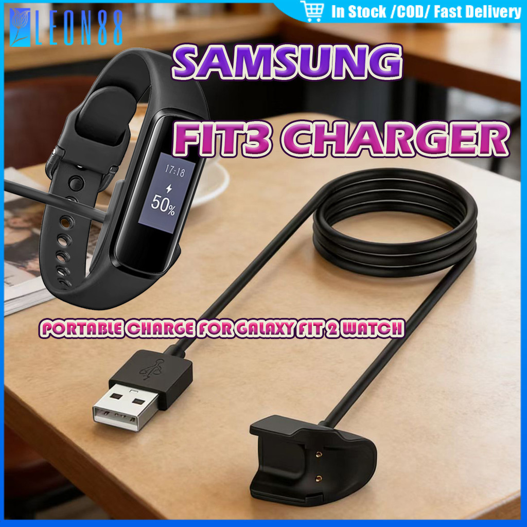 ของมาใหม่！สายชาร์จสำหรับ Samsung Galaxy Fit2 R220 ยาว100CM อะแดปเตอร์ usb charger galaxy fit 2 ช่องต