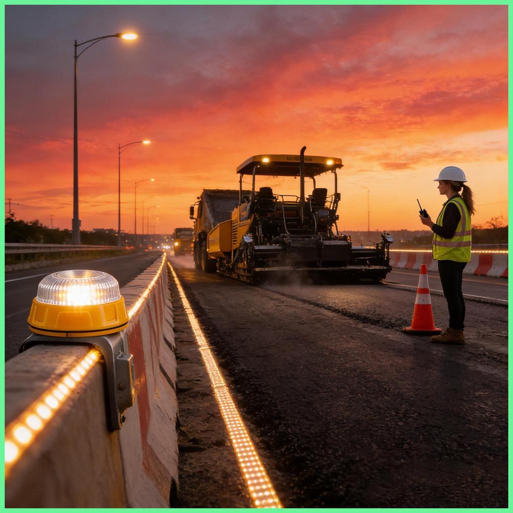 Beacon Light โคมไฟแม่เหล็กกันน้ํารถคําเตือน Beacon ไฟสําหรับรถบรรทุกสําหรับขับรถกลางคืนขี่จักรยานก่อ