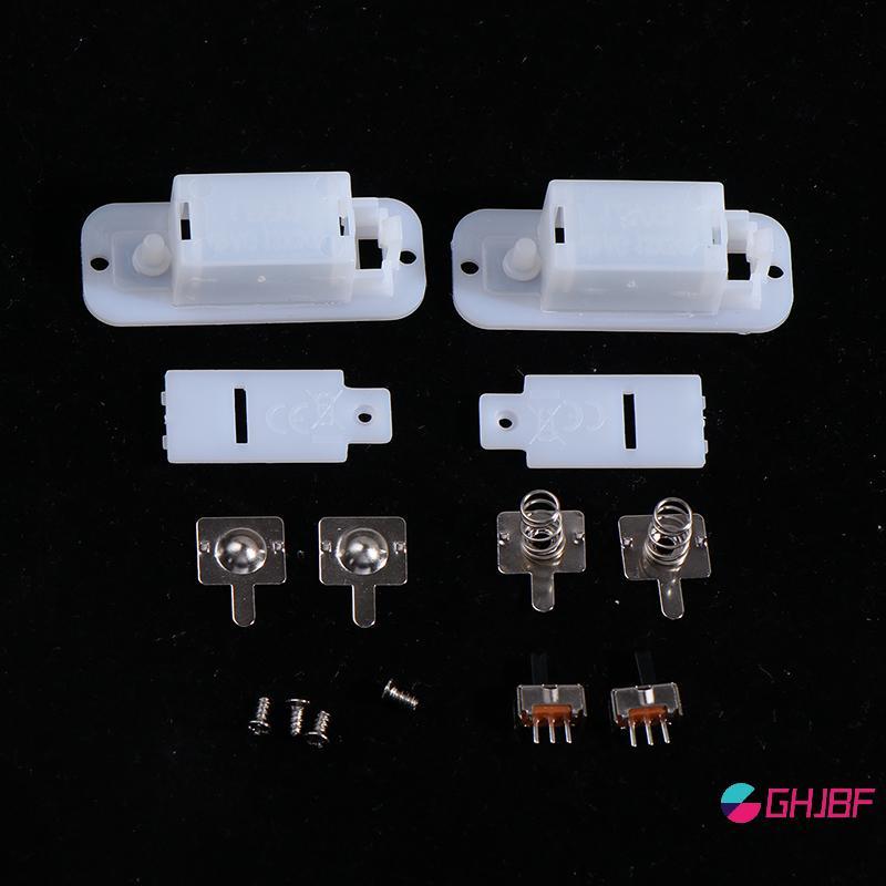 GHJBF] 10Set <unk/LR44 Battery Case With Case 3V 4.5V Gift Player Batterypartment ไม่มีแบตเตอรี่ ศ น