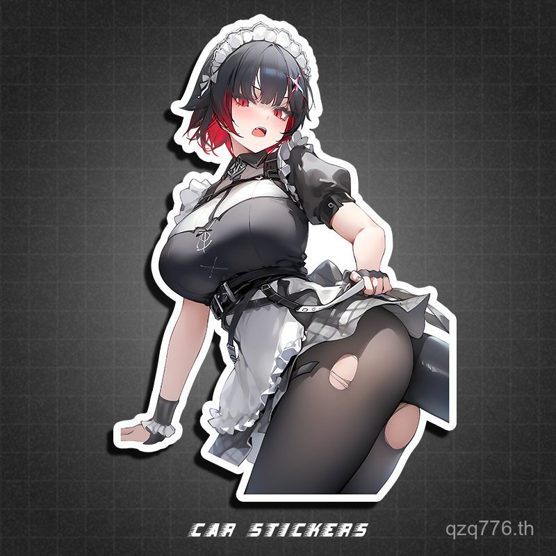 อําเภอยอดนิยม Zero Shark Girl Ellen Joe Game Merchanted Car Sticker Unique Electric Vehicle Laptop S