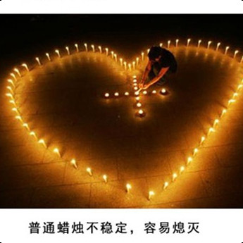 เทียนประดับ เทียนสร้างบรรยากาศ เที พาราฟินจริง เทียน LED candles ด้วยการควบคุมระยะไกล เทียนใส่ถ่าน เทียนปลอม เทียนตกแต่ง ราคา ถูกที่สุด ดีลบีเคเค แกลเลอรีภาพที่ 7