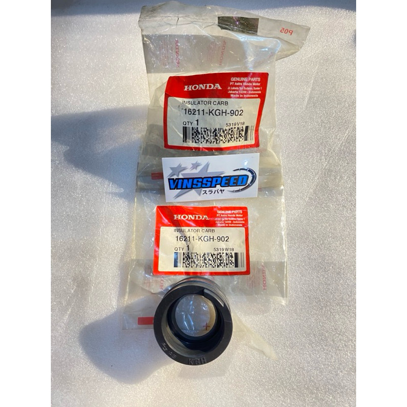 MANIPOL ยาง MANIFOLD INSULATOR HONDA CS1 16211-KGH-902 ORIGINAL AM