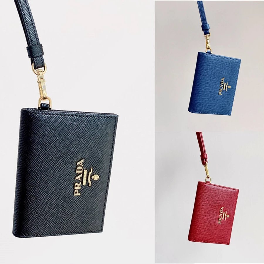 PRADA IDA ID Card Holder ID Holder Card Holder 1MC006