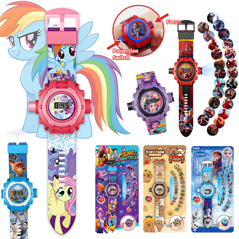 นาฬิกาโปรเจ็กชัน My Little Pony พร้อมไฟลูเมนัส สำหรับให้เป็นของขวัญ