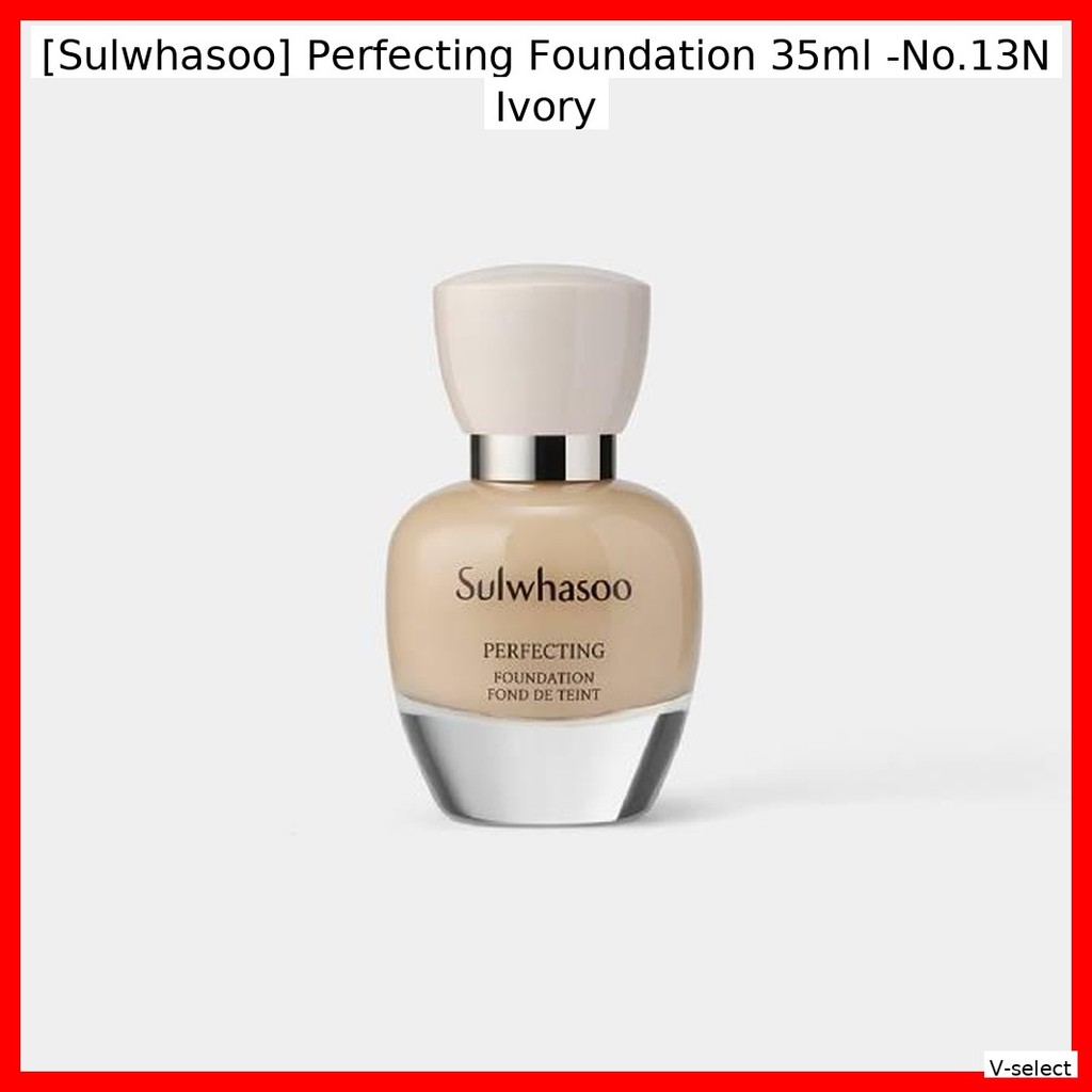 [Sulwhasoo] Perfecting Foundation 35ml -No.13N Ivory / Lightweight Radiant by V-select