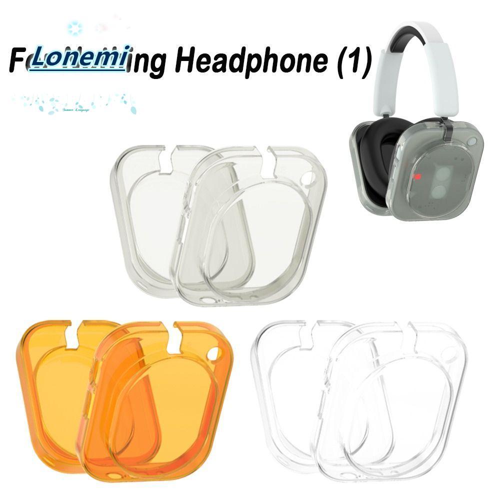 LONEMI 1 คู่หูฟังป้องกัน, เปลี่ยนฝาครอบ EarPads กันกระแทก, Soft Anti Scratch TPU ชุดหูฟัง Earmuffs Shell สําหรับ Nothing หูฟัง (1) อุปกรณ์เสริมหูฟัง