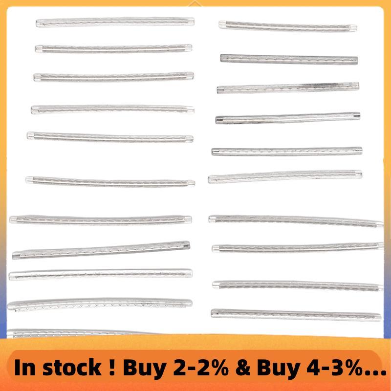 2.9MM กีตาร์ไฟฟ้าอะคูสติก 24 Frets Fret Wire Fret ชุดสายไฟ, สีเงิน