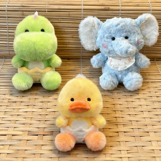 COD ตุ๊กตาขนฟู 22CM เป็ดสีเหลือง ตุ๊กตาไดโนเสาร์ นุ่มนิ่มสุดๆ หลากหลายสไตล์ให้เลือก ของขวัญวันเกิด