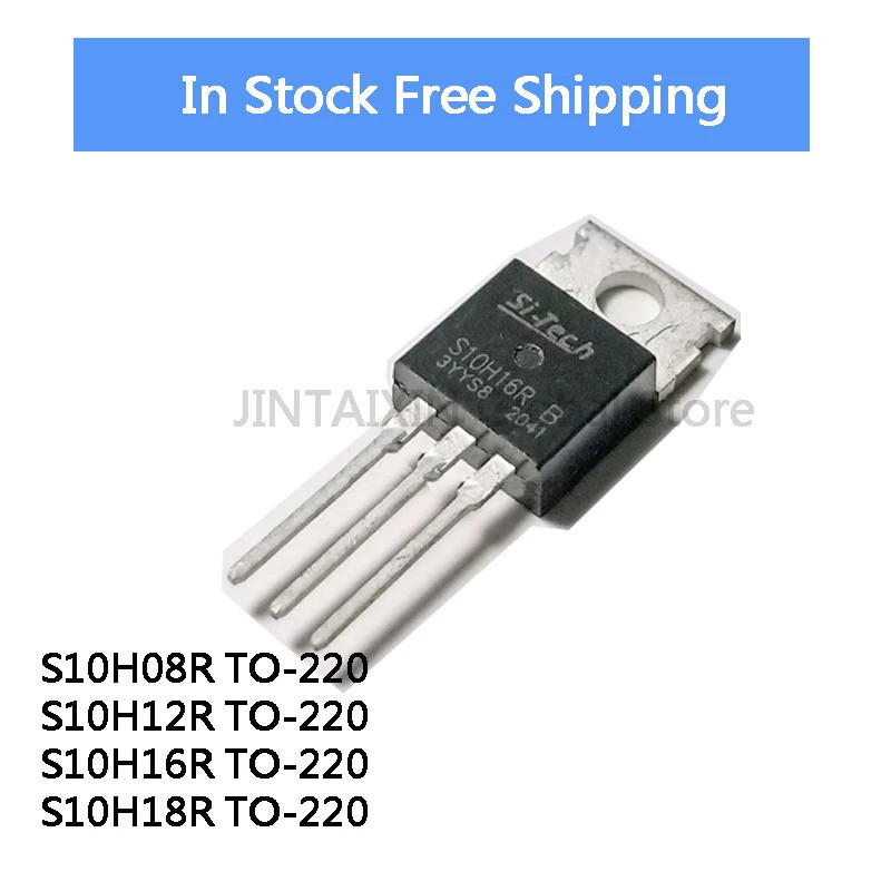 5PCS S10H08R S10H08 S10H12R S10H12 S10H16R S10H16 S10H18R S10H18 TO-220 Field Effect ทรานซิสเตอร์
