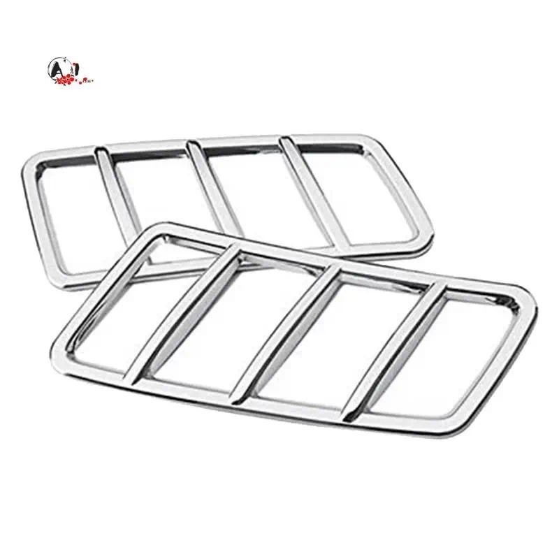 A10E-Chrome Hood Air Vent Cover Trim สําหรับ Mercedes-Benz ML W166 GL X166 GLE GLS