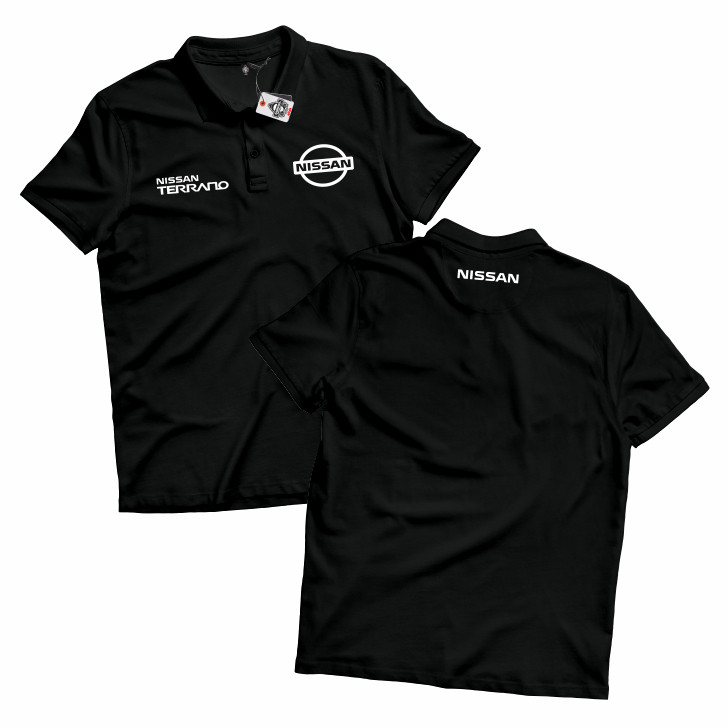 【polo】 เสื้อโปโล Nissan Terrano พรีเมี่ยมคุณภาพสูง SUV Jeep ยานยนต์เสื้อคอปก S-3XL