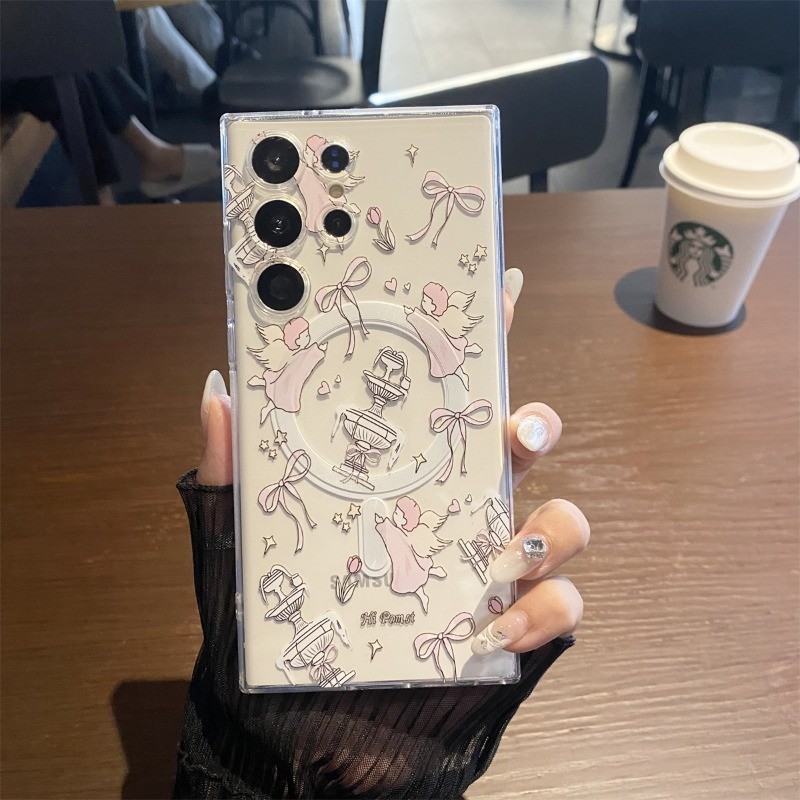 SAMSUNG สําหรับSamsung S25 Ultra S24 S23 FE S22 S21 AngelสําหรับSamsung A55 A56 A16 A17 A15 A14 A06 