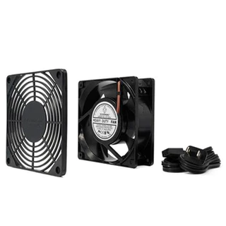 G7-05001 LINK 19" GERMANY FAN Heavy Duty 1 x 4" พัดลมระบายอากาศตู้แร็ค รับประกัน 1 ปี
