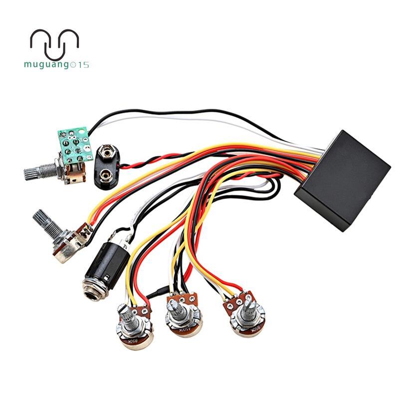 [ขาย M5] 3 Band Active & Passive EQ Equalizer Preamp Circuit สําหรับรถกระบะ