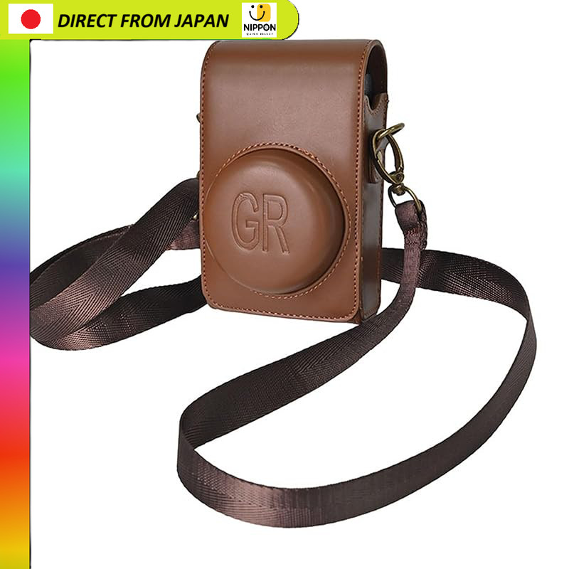 【From Japan】
Compact Camera Case for GR3 GR3x GR2 ZV1F ZV1 DSC-RX100M7 RX100 Series with Strap Dark 