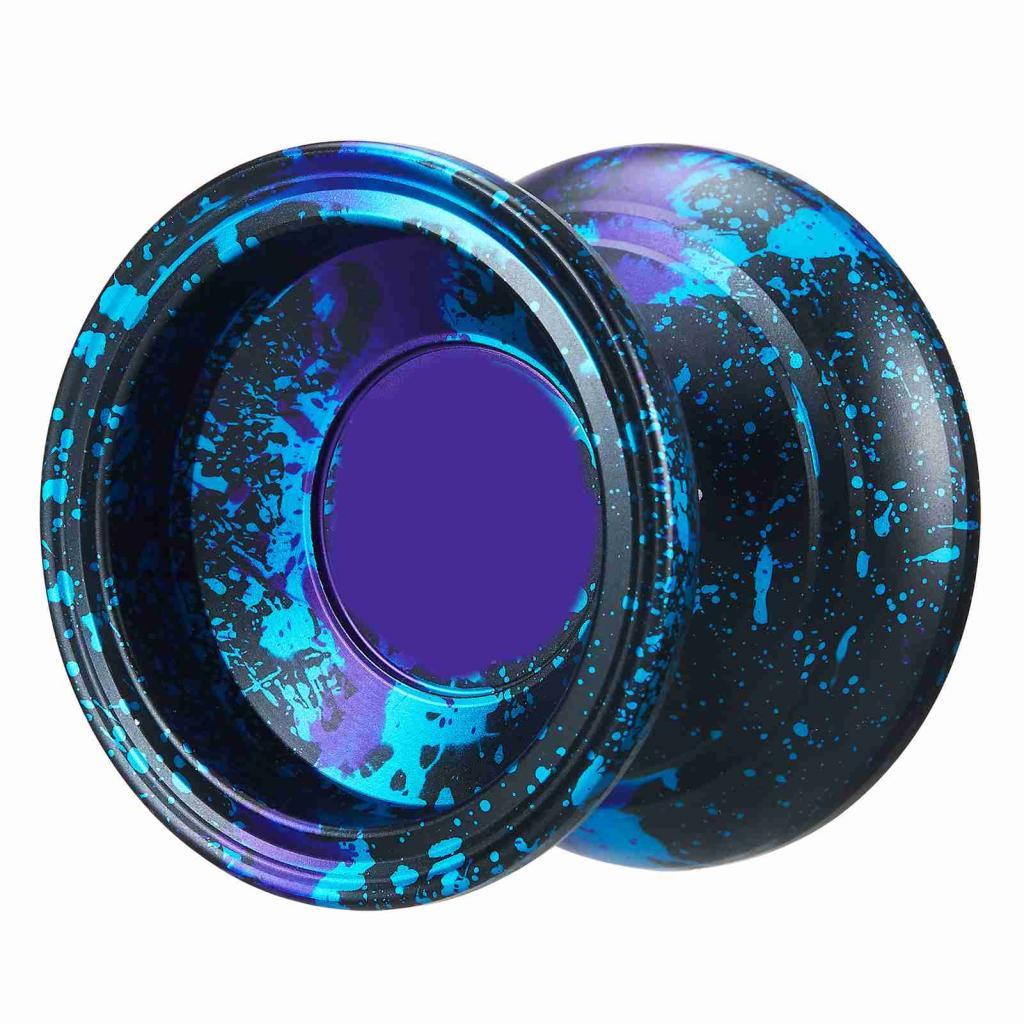 Calinodesign POENVFPO 8 Ball U Bearing Yoyo Professional Adults Responsive for Beginner Kids with St
