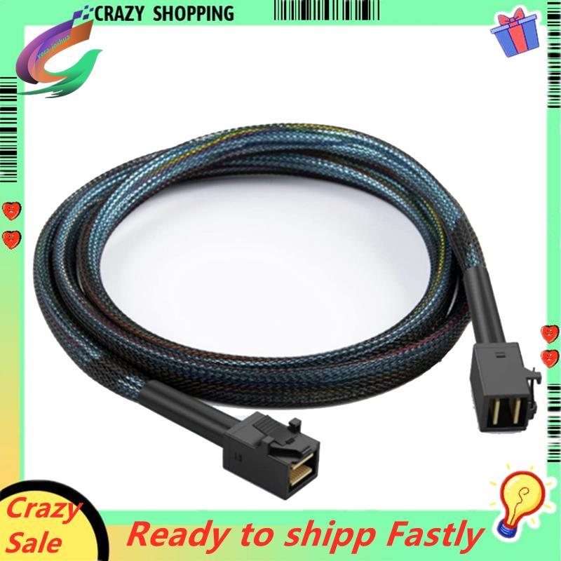 SFF-8643 สายเคเบิล SAS ขนาดเล็ก SFF-8643 ถึง 8643 การถ่ายโอนข้อมูลความเร็วสูง, Backplane ที่เก็บข้อม