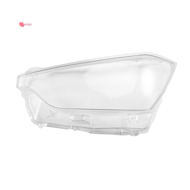 georg33 ฝาครอบไฟหน้าสําหรับ D-Max 2021-2023 เลนส์ไฟหน้าแบบโป๊ะโคมไฟสําหรับ D-Max โปร่งใสฝาครอบเลนส์ซ้าย