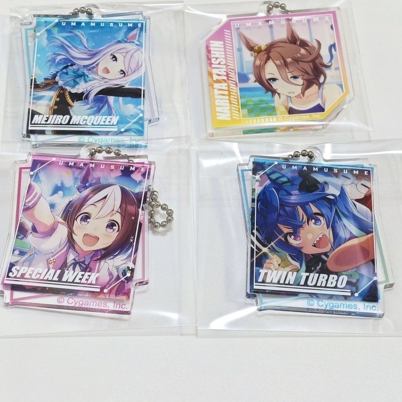 【พร้อมส่ง】Uma Musume Pretty Derby ของเล่นตุ๊กตาปกติ Mini Character Collection