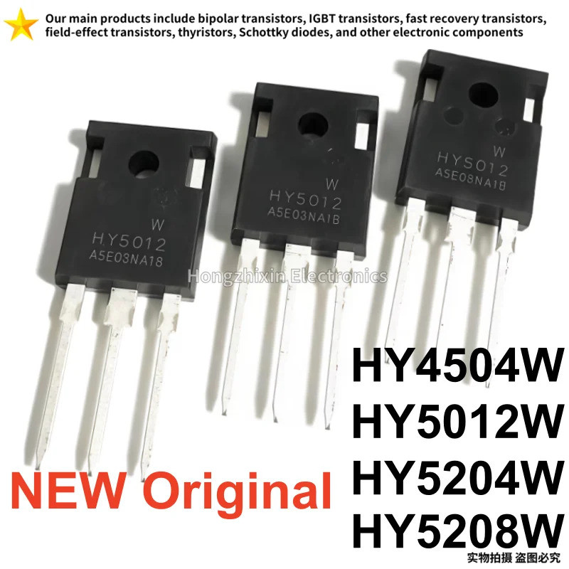 5PCS HY4504W TO-247 HY4504 HY5204W HY5204 HY5012W HY5012 HY5208W HY5208 Field-effect ทรานซิสเตอร์