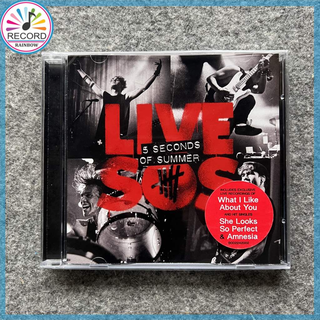5 Seconds Of Summer Live Sos Original CD Album [Sealed] Brand New 1Z03090