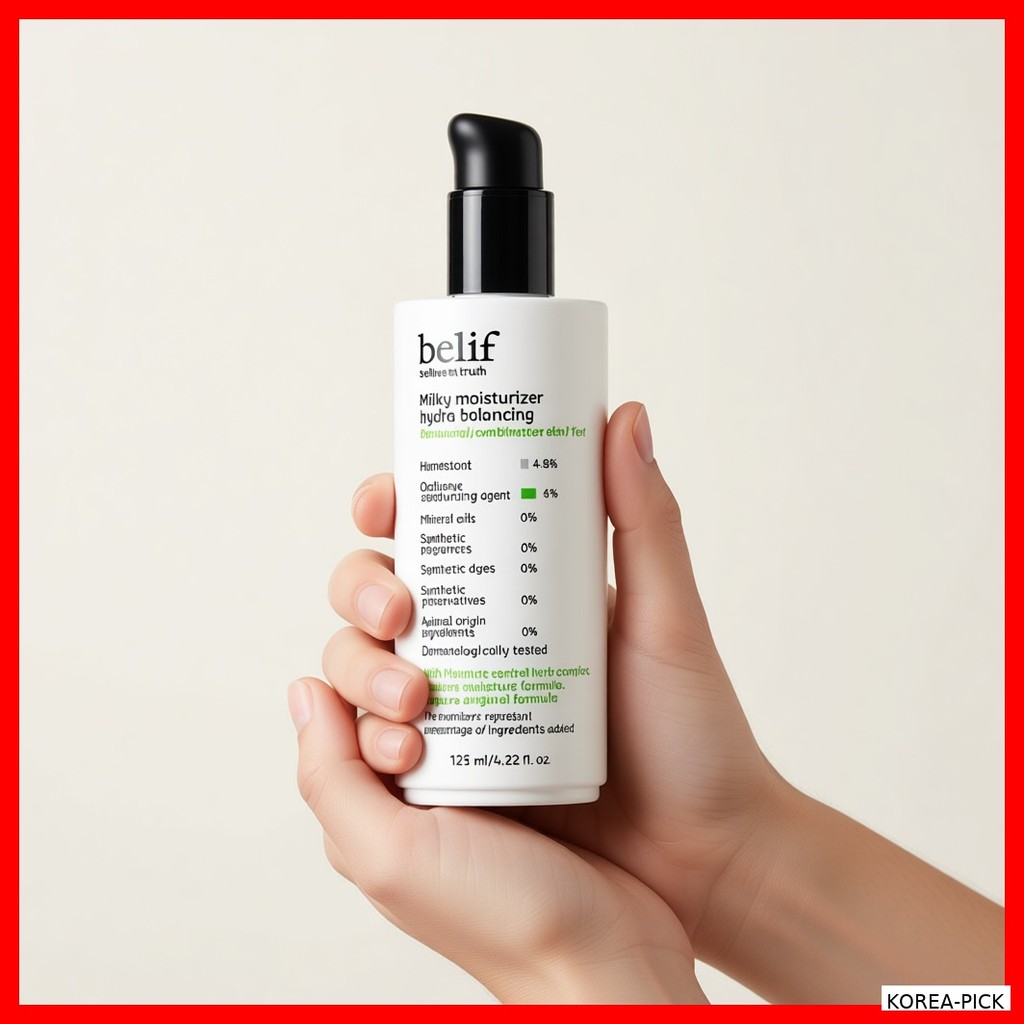 [Belif] Milky Moisturizer hydra balancing 125ml / Korean Milky Moisturizer / สูตรบางเบา โดย KOREA-PI