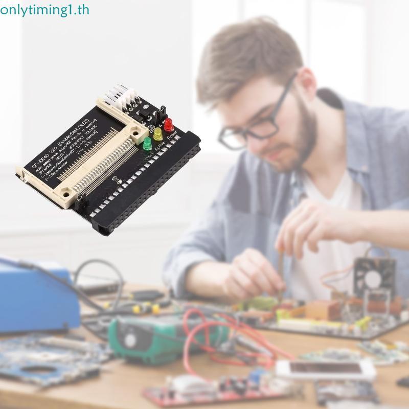 Onlytiming CF To IDE การ์ดอะแดปเตอร์แบบถอดได้ 40 พินเดสก์ท็อปขนาน IDE CF Reader CF-IDE