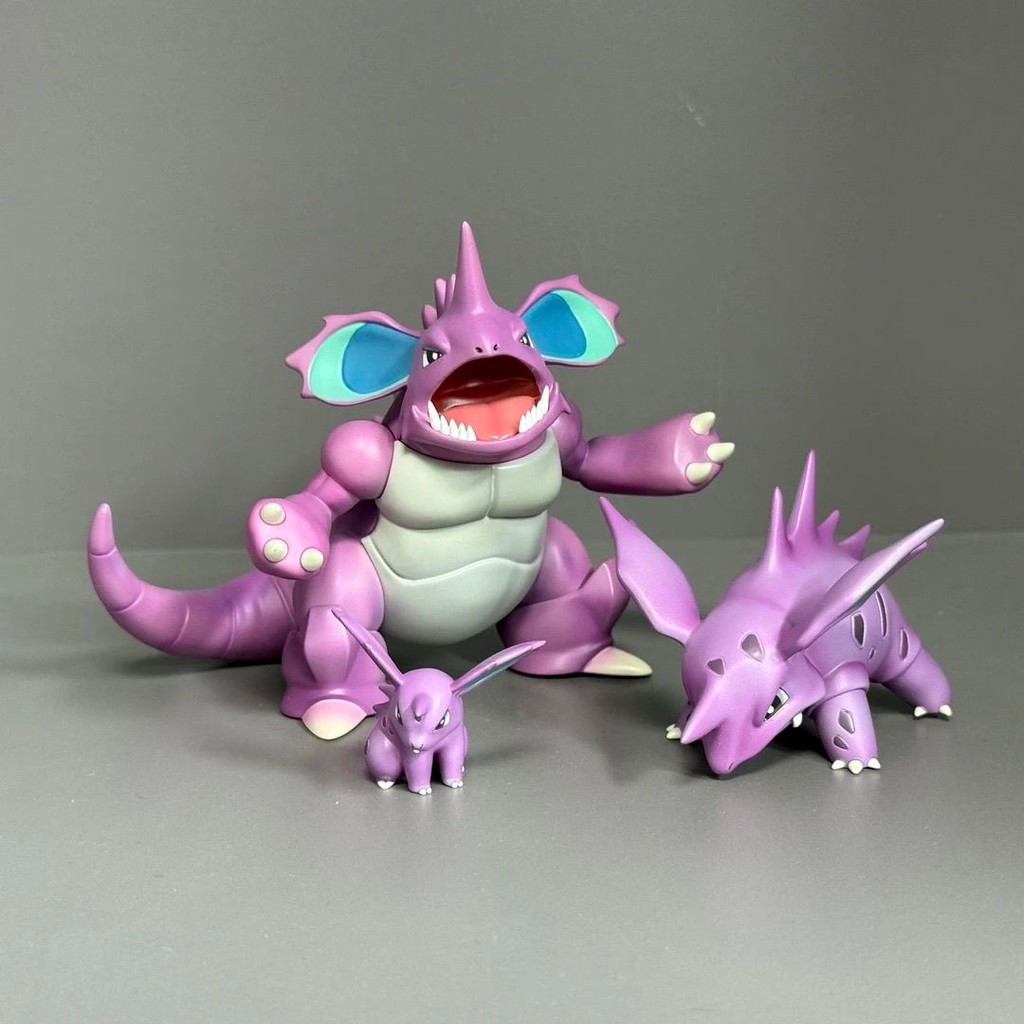 ฟิกเกอร์โปเกมอน Nidoking 3 ชิ้น