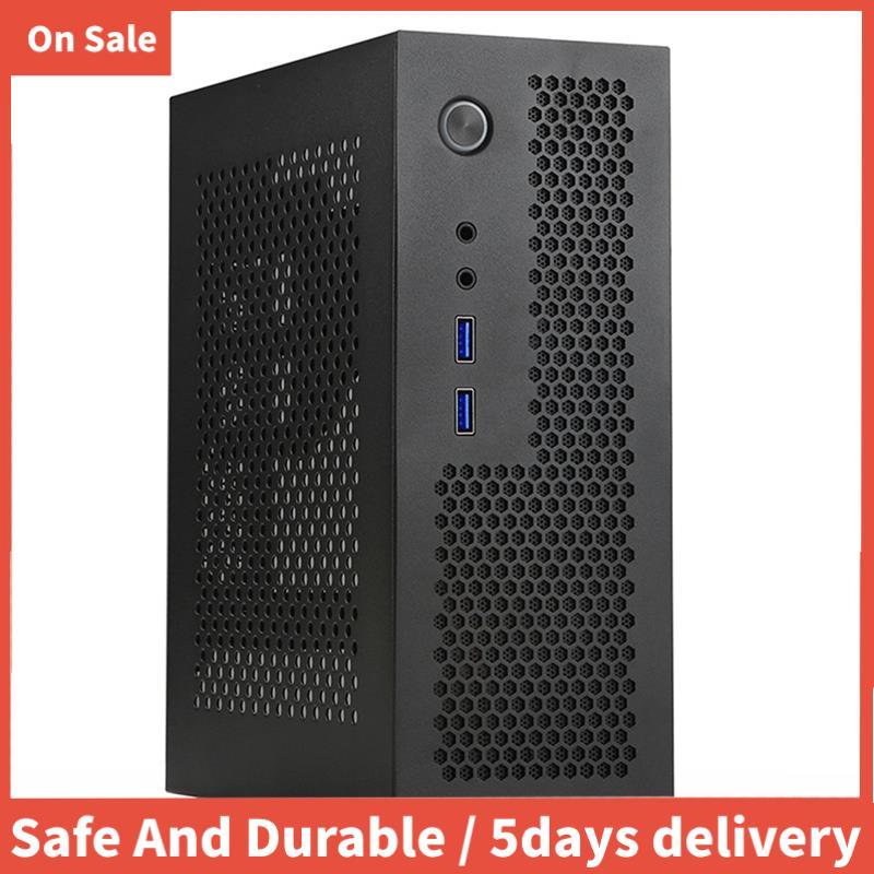 A09 HTPC เคสคอมพิวเตอร์ Mini ITX Gaming PC แชสซีเดสก์ท็อปแชสซี USB3.0 เคสคอมพิวเตอร์เคสคอมพิวเตอร์ที