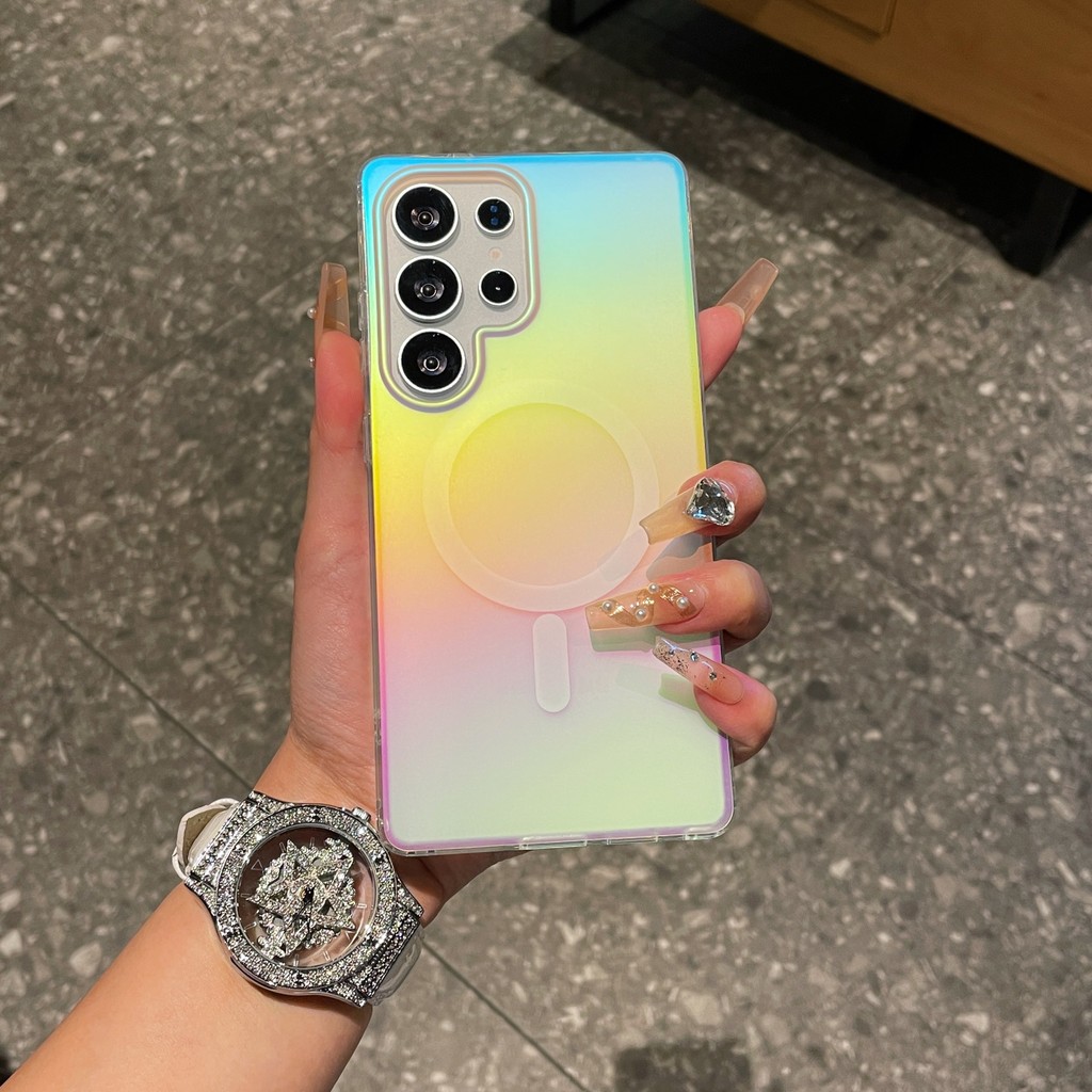 Matte Color เหมาะสําหรับเคสโทรศัพท์ SAMSUNG S26Ultra 25edge 24plus 23 Z Flip7 FE