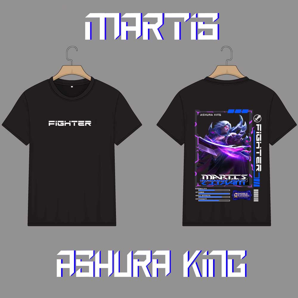 COOL MOBILE LEGEND MARTIS FIGHTER SKIN HERO KIDS T-SHIRT//ML T-SHIRT/MOBILE LEGEND KIDS T-SHIRT//MAS