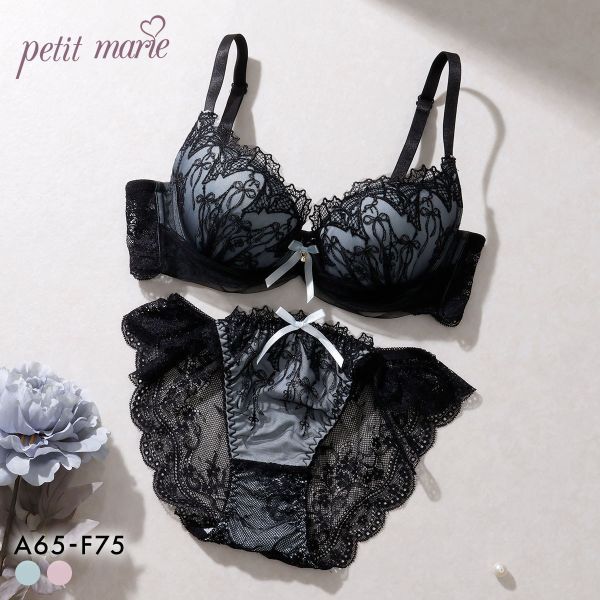 เปอตี มารี ริบบิ้น นอคเทิร์น ชุดชั้นใน (ขนาด A-F)(38143444)(ส่งตรงจากญี่ปุ่น)1