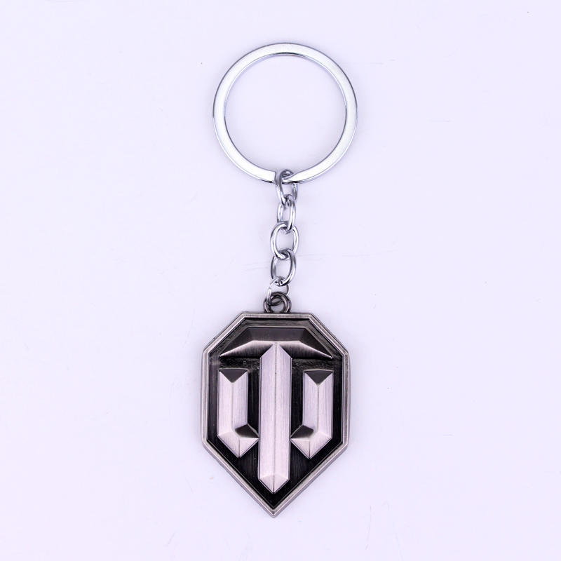 Spot Goods#Online Games World of Tanks Game Peripheral Keychain Spot Supply World of Tanks0118hw