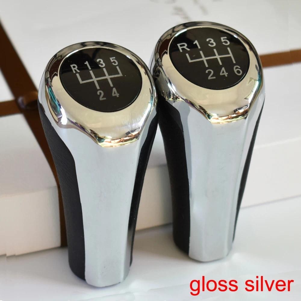 5/6 เกียร์เกียร์ Shift Stick Lever Knob สําหรับ BMW 3 Series E90 E91 E92 E93 E30 E36 E46 F30 E60 E61